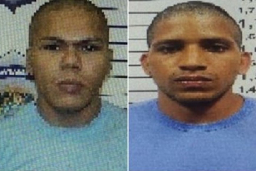 Los prófugos son Rogério da Silva Mendonça y Deibson Cabral Nascimento, vinculados al Comando Vermelho, el mayor grupo criminal de Brasil.