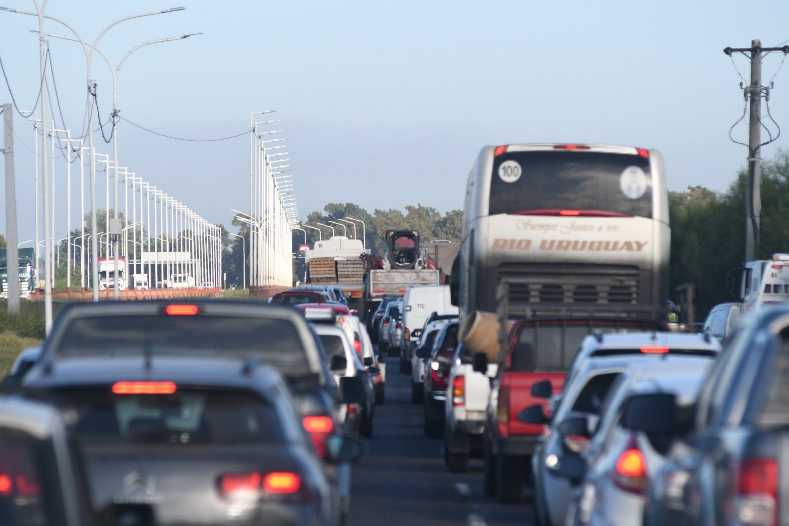 Transitar por la zona ocasionó demoras. 