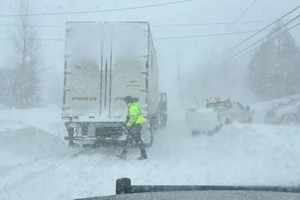 Una tormenta de nieve dejó entre 2 y 3 metros de nieve sobre Sierra Nevada