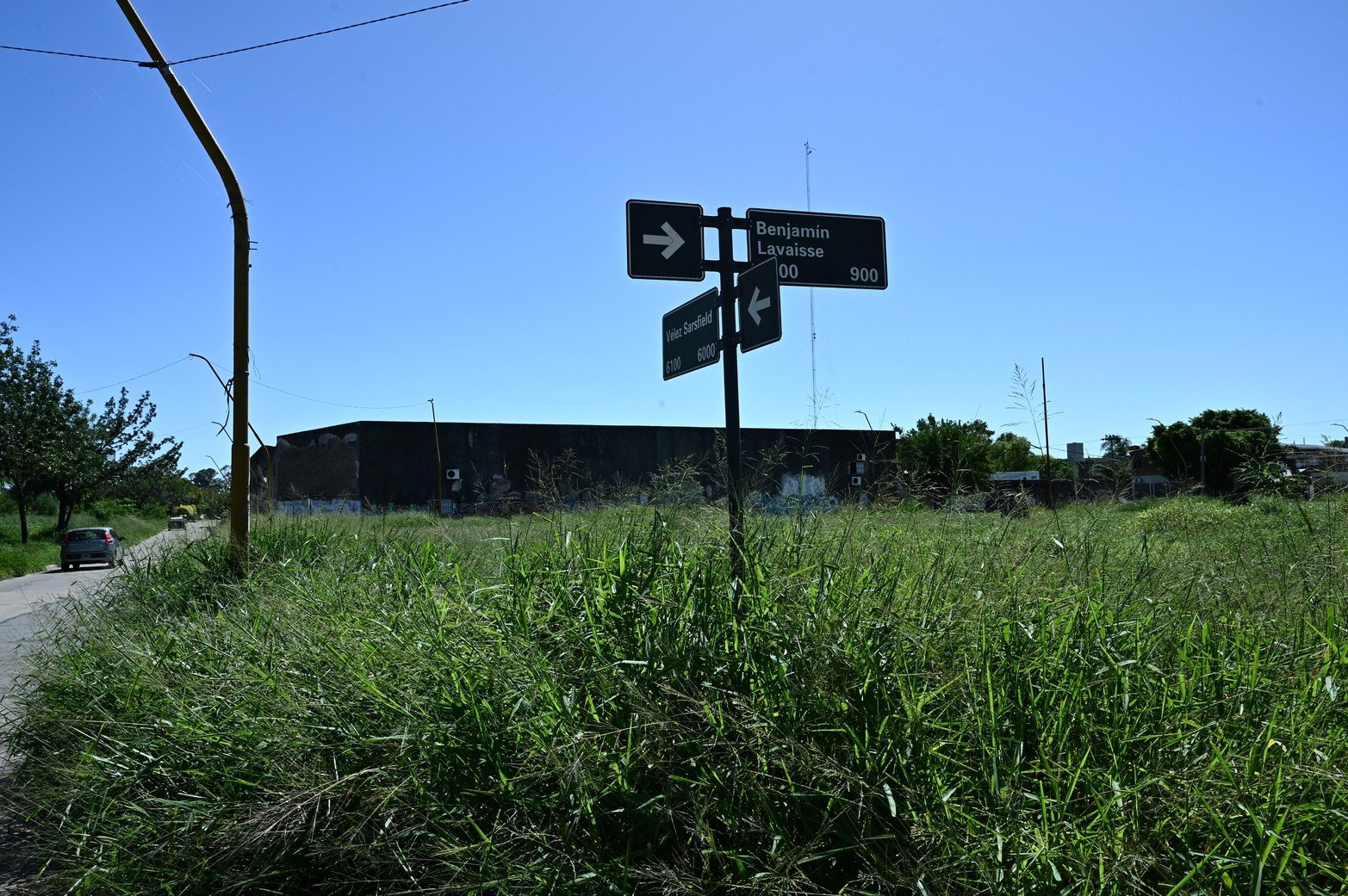 En el lugar, se corroboró las malezas en varios espacios públicos y en los espacios verdes lindantes a las vías del ferrocarril. Tal fue el caso de Vélez Sársfield al 6100 y Avellaneda a la misma altura, Lavaisse y Vélez Sársfield y Lavaisse y Dorrego.