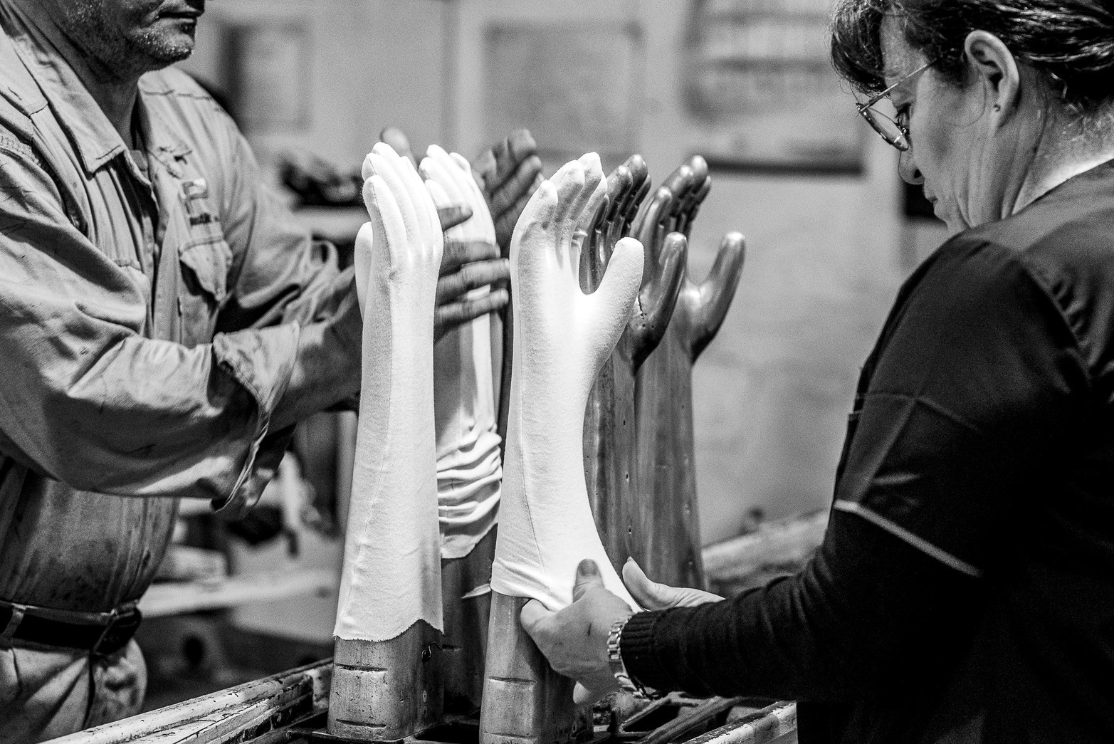 Mujeres en la industria santafesina.