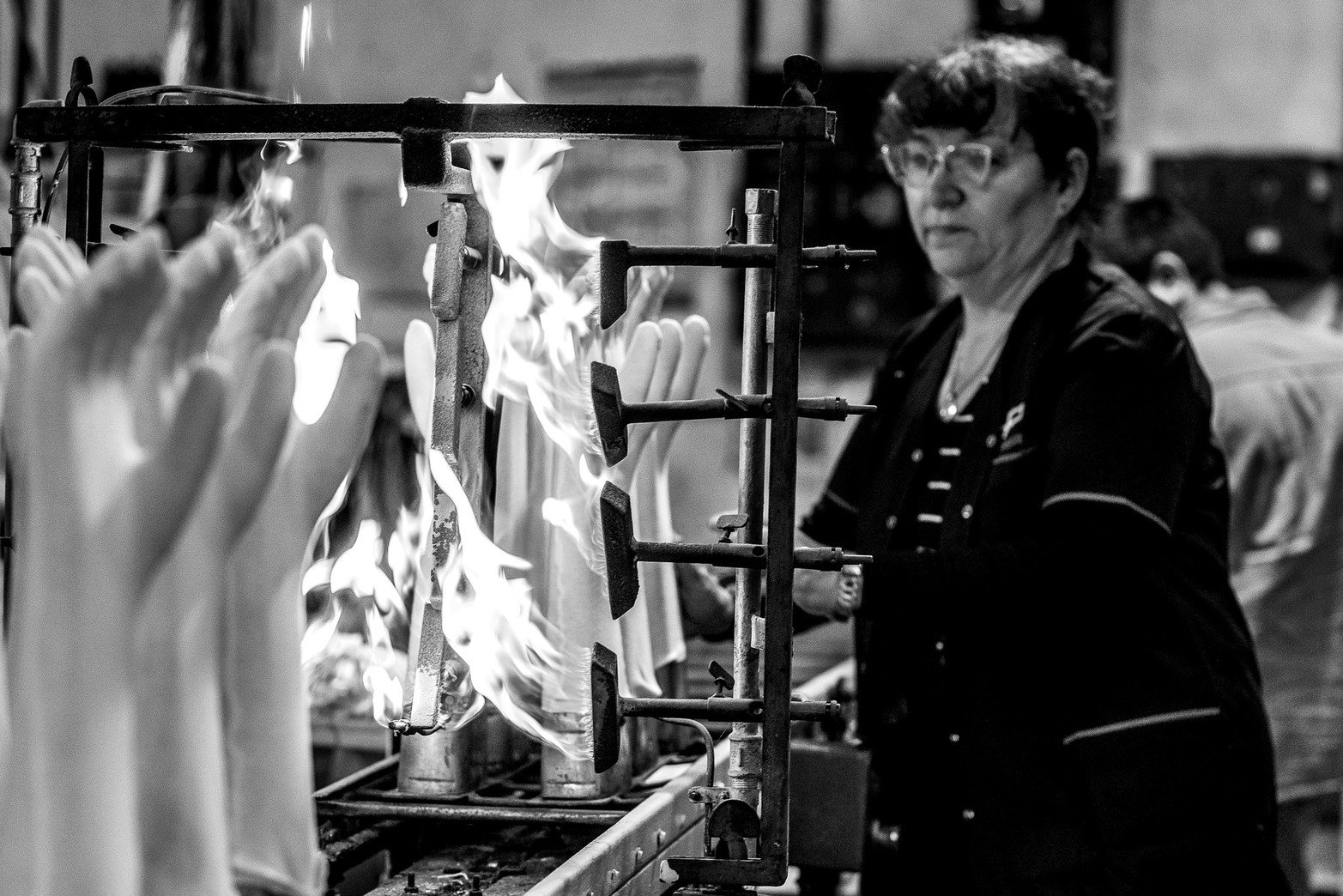 Mujeres en la industria santafesina.