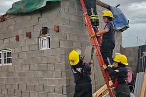 Fotos: Bomberos de Venado Tuerto.