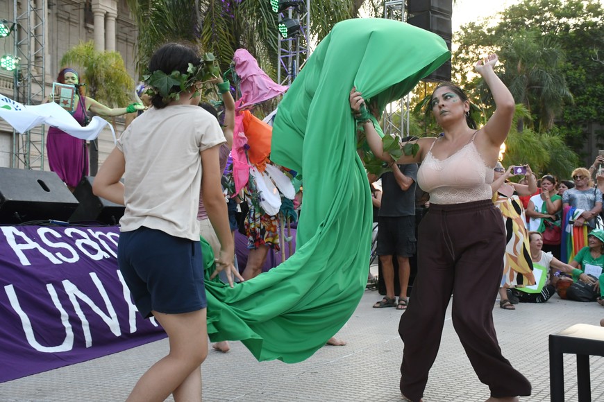 Expresión de solidaridad y resistencia. Créditos: Manuel Fabatia