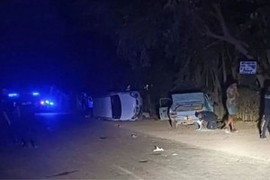 Ocurrió en el carril Costa Canal, de la localidad de Montecaseros, en San Martín, cerca de las 21 de este domingo .