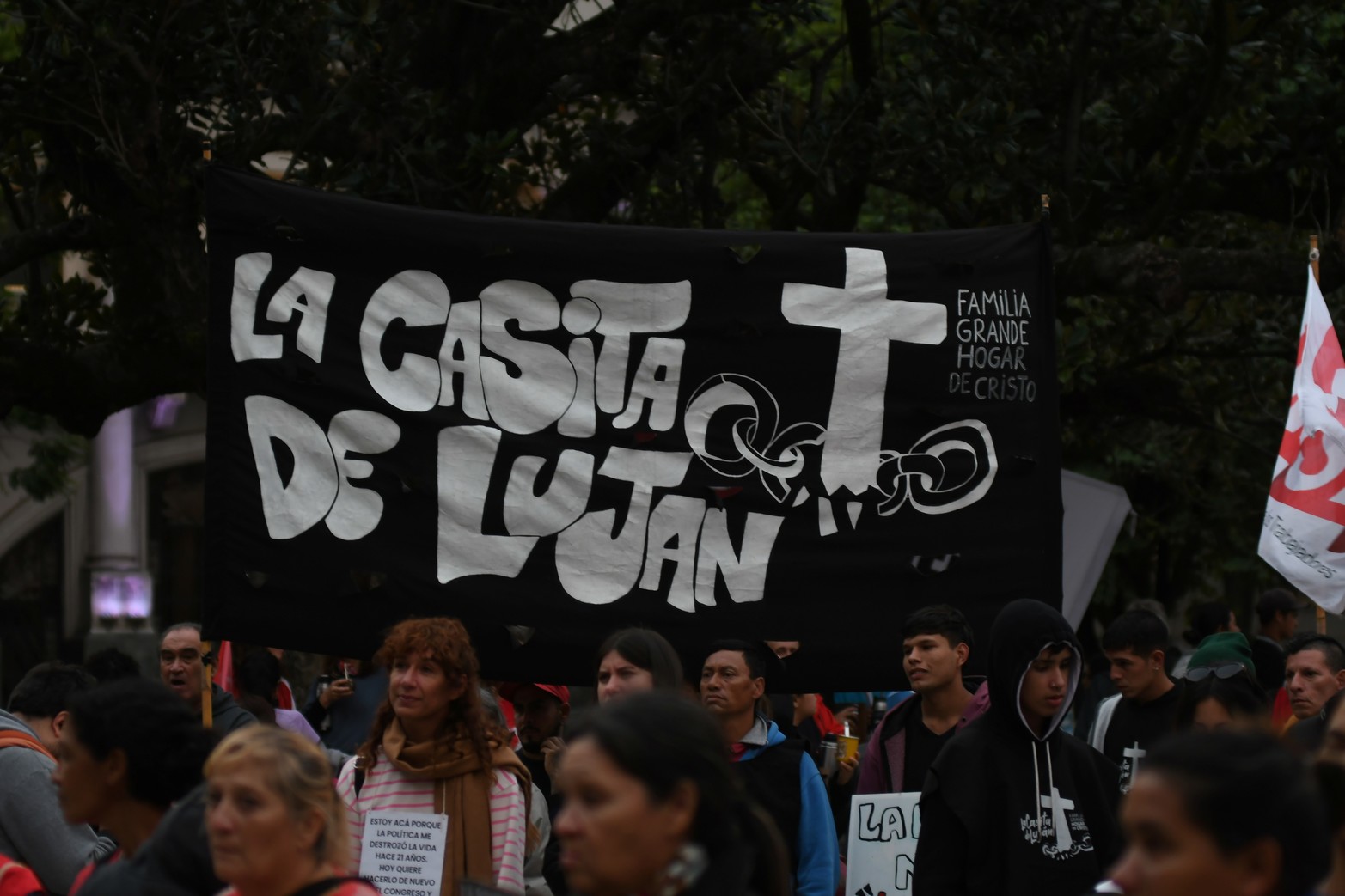 Marcha por los 21 años de la inundación.