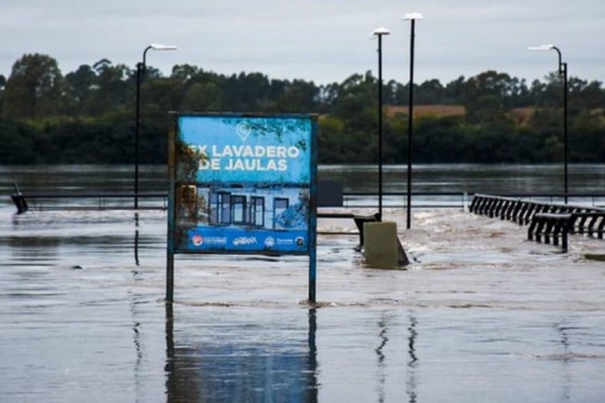 A las 6 de la mañana, el río alcanzó los 11,69 metros frente al Puerto de Concordia.