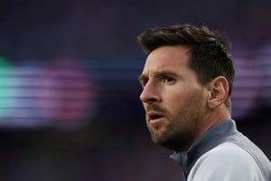 Apr 27, 2024; Foxborough, Massachusetts, USA; Inter Miami CF forward Lionel Messi (10) before the match against the New England Revolution at Gillette Stadium. Mandatory Credit: Paul Rutherford-USA TODAY Sports