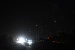 Falta de iluminación en la Ruta 168 entre La Guardia y Colastiné Sur