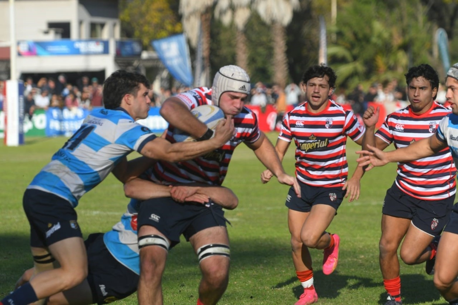 Santa Fe Rugby y CRAI se enfrentaron este sábado por la tarde.