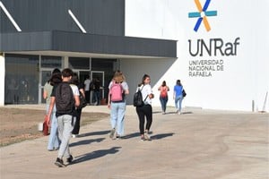 La UNRAF es la casa de estudios que tiene más alumnos. Gentileza 