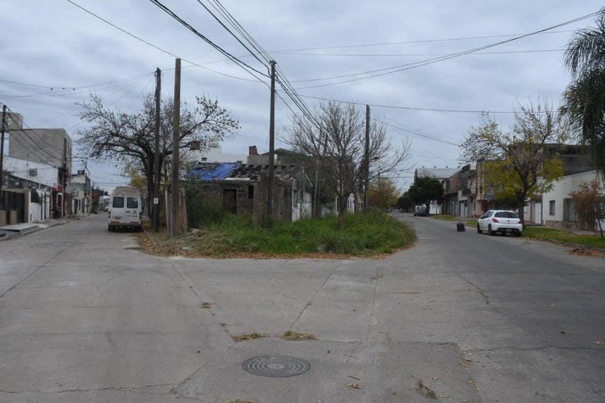 El terreno está ubicado en la intersección de pasaje Hudson y 9 de Julio. Crédito: Guillermo Di Salvatore