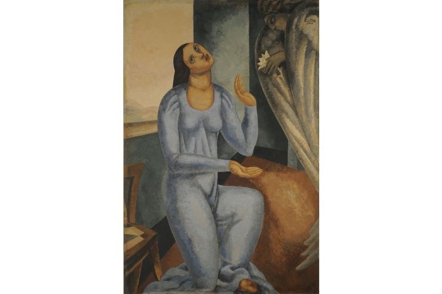 "Anunciación". Foto: Museo Nacional de Bellas Artes