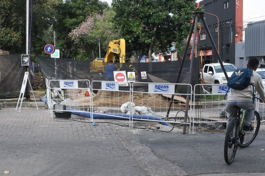 Solo resta la reconstrucción de la bicisenda afectada, que estaría terminada para el mes de julio. Foto: Guillermo Di Salvatore