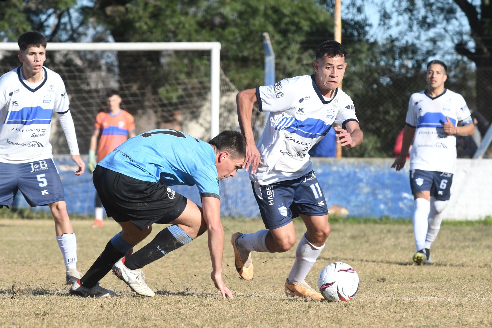 UNL le ganó 2 a 0 a Atenas en Santo Tomé. 