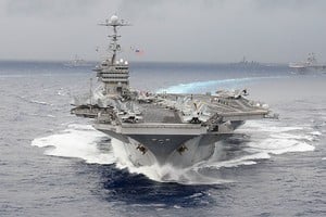 El portaaviones USS George Washington. Crédito: U.S. Navy/Mass Communication Specialist 1st Class John M. Hageman