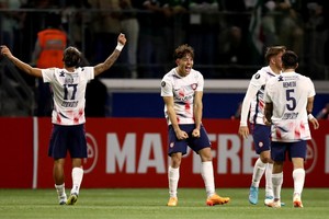 San Lorenzo consiguió un punto clave ante Palmeiras y pasó a octavos. Crédito: Reuters/Carla Carniel