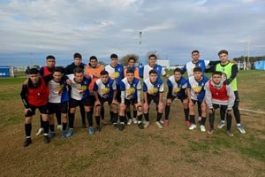 Juventud Unida venció como visitante a Sportivo Díaz y festejó en este clásico regional. Crédito: Francisco Diez.