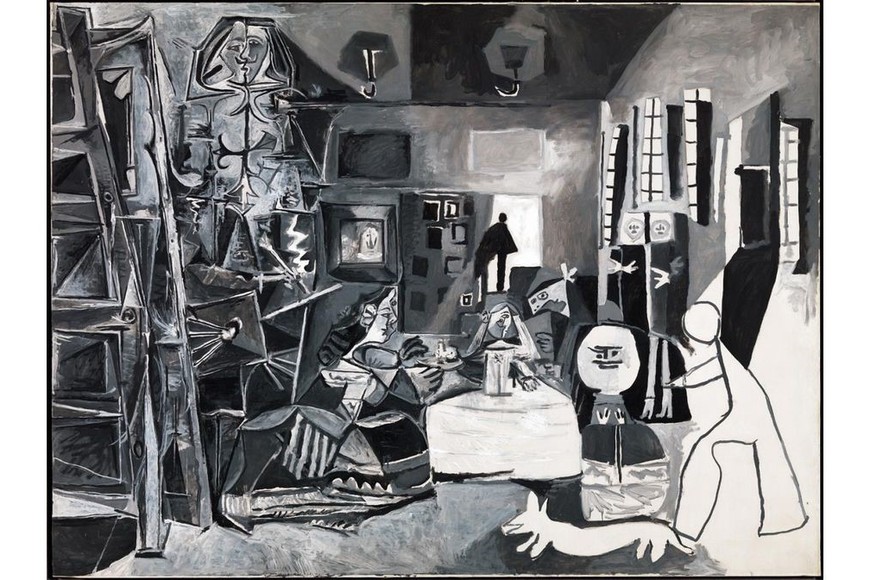 "Las meninas" en la visión de Pablo Picasso, parte de una serie realizada por el pintor español. Foto: Museo Picasso Barcelona