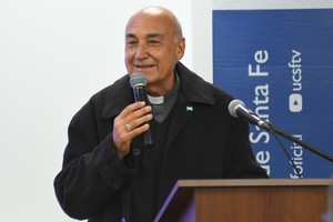 Sergio Alfredo Fenoy, arzobispo de Santa Fe. Crédito: Manuel Fabatía