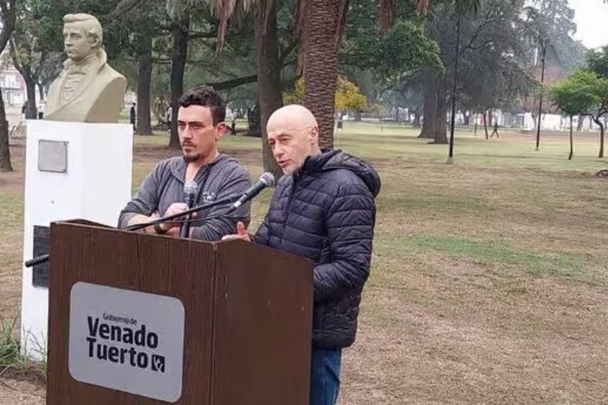 Santiago Balagué y Gustavo Brandoni tuvieron a cargo el mensaje central de la Artrap.