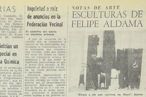 El artículo que publicó El Litoral el 11 de junio de 1970.  Foto: Archivo