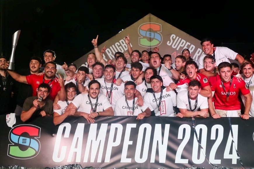 Dogos XV, campeón del Súper Rugby Américas 2024. Crédito: SRA / Gaspafotos.