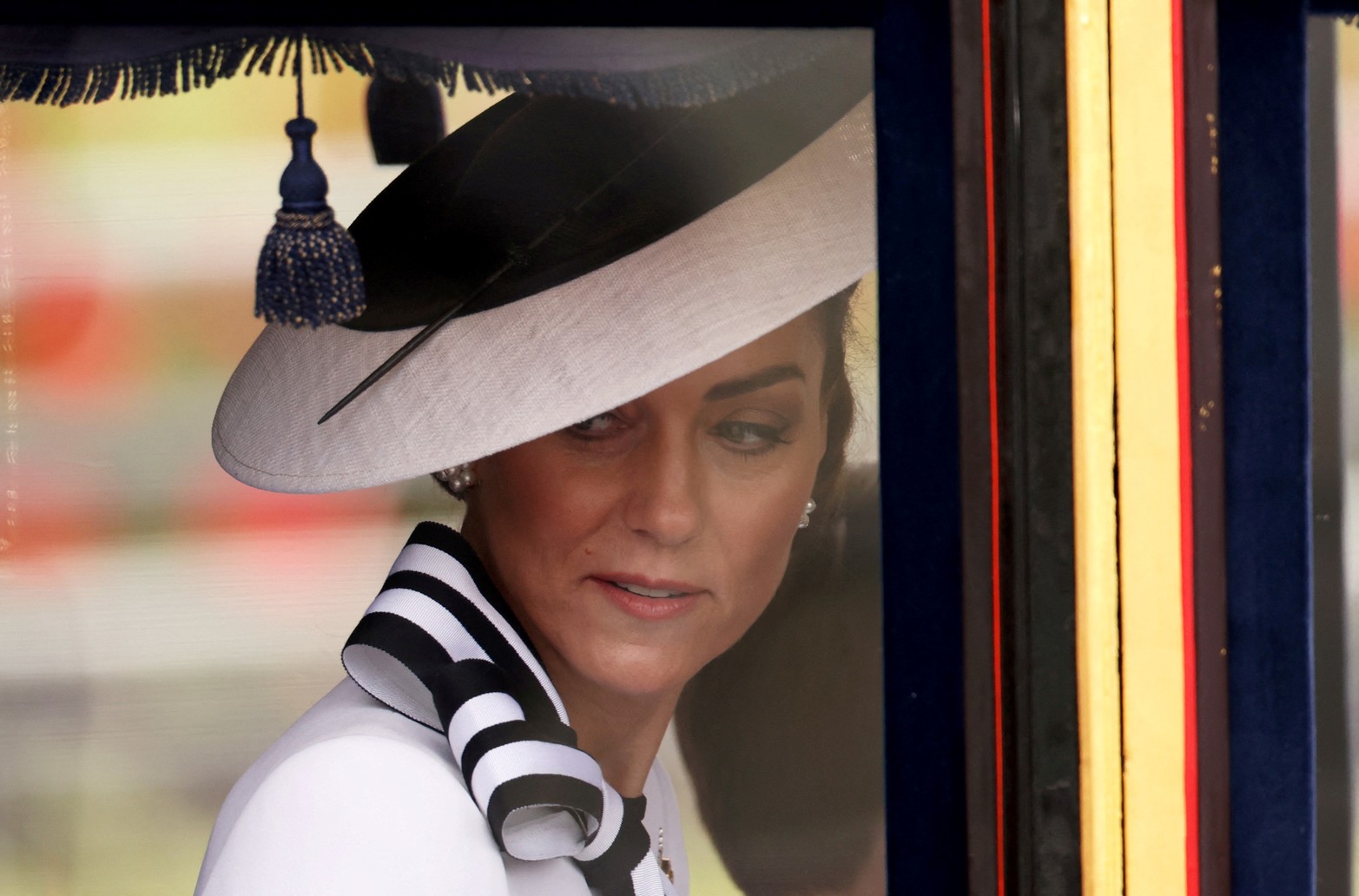 Es la primera aparición pública de  Kate Middleton en seis meses.
