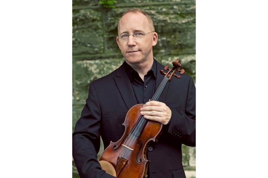 John McGrosso, primer violín del aclamado Arianna String Quartet de St. Louis (Missouri, Estados Unidos).