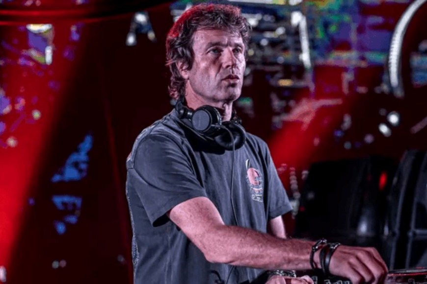 DJ argentino Hernán Cattaneo en el complejo Forja.