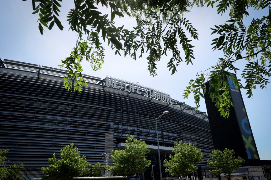 MetLife Stadium is pictured in East Rutherford, New Jersey, U.S. June 15, 2022. REUTERS/Mike Segar