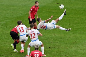 Soccer Football - Euro 2024 - Group F - Georgia v Czech Republic - Hamburg Volksparkstadion, Hamburg, Germany - June 22, 2024
Czech Republic's Ondrej Lingr in action REUTERS/Annegret Hilse