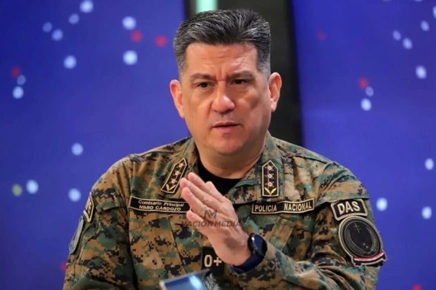jefe del Departamento Antisecuestros de Paraguay, Nimio Cardozo
