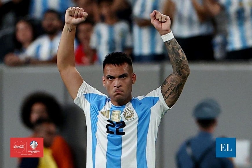 Las mejores fotos del triunfo de Argentina ante Chile