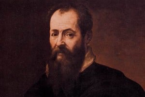 Retrato de Giorgio Vasari, atribuido a Jacopo Zucchi. Foto: Galería Uffizi