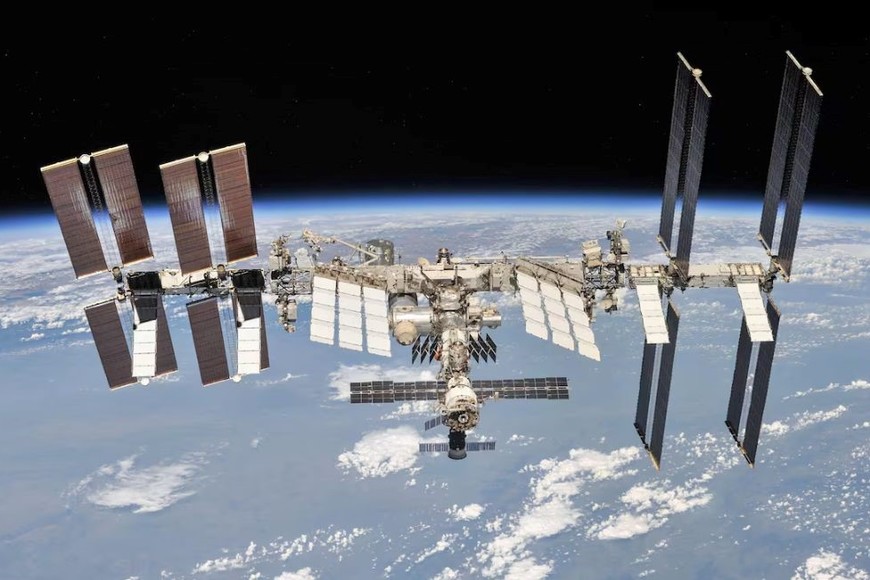 La Estación Espacial pesa más de 450 toneladas.