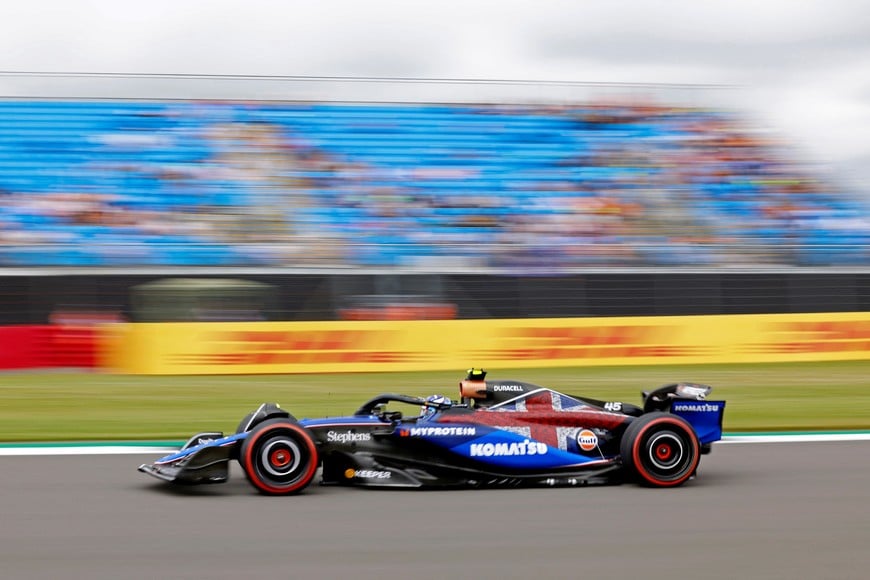 Formula One F1 - British Grand Prix - Silverstone Circuit, Silverstone, Britain - July 5, 2024
Williams' Franco Colapinto during practice REUTERS/Peter Cziborra