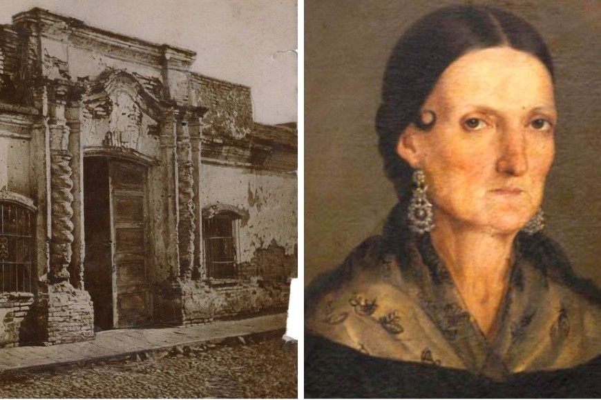 Francisca Bazán de Laguna, la mujer que prestó su casa para llevar adelante el Congreso de Tucumán. Crédito: Archivo General de la Nación Argentina