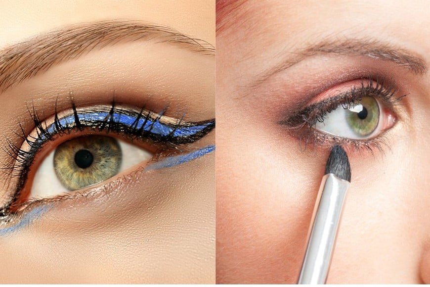 Descubre cómo destacar tus ojos verdes con tonos rosados y azules en tu maquillaje.