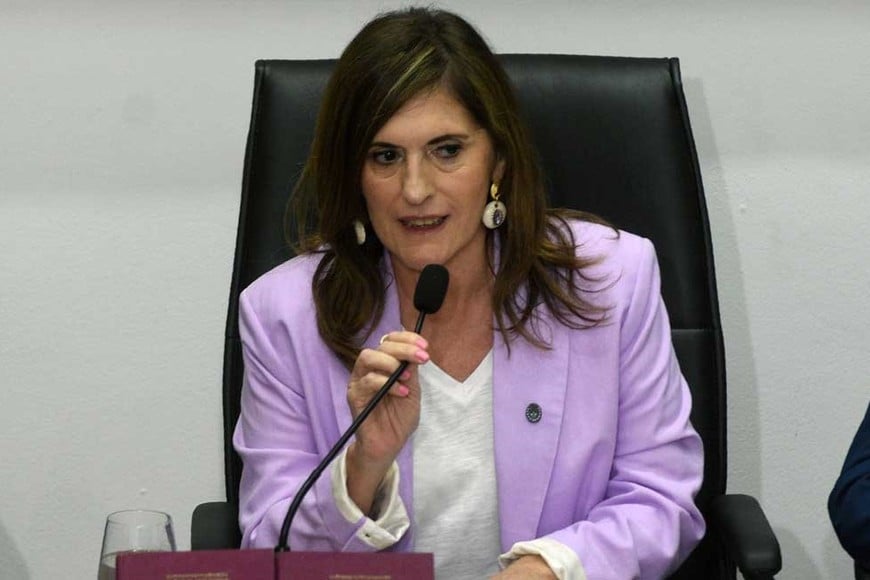 Adriana "Chuchi" Molina asumió la presidencia del Concejo Municipal de Santa Fe. Foto: Guillermo Di Salvatore