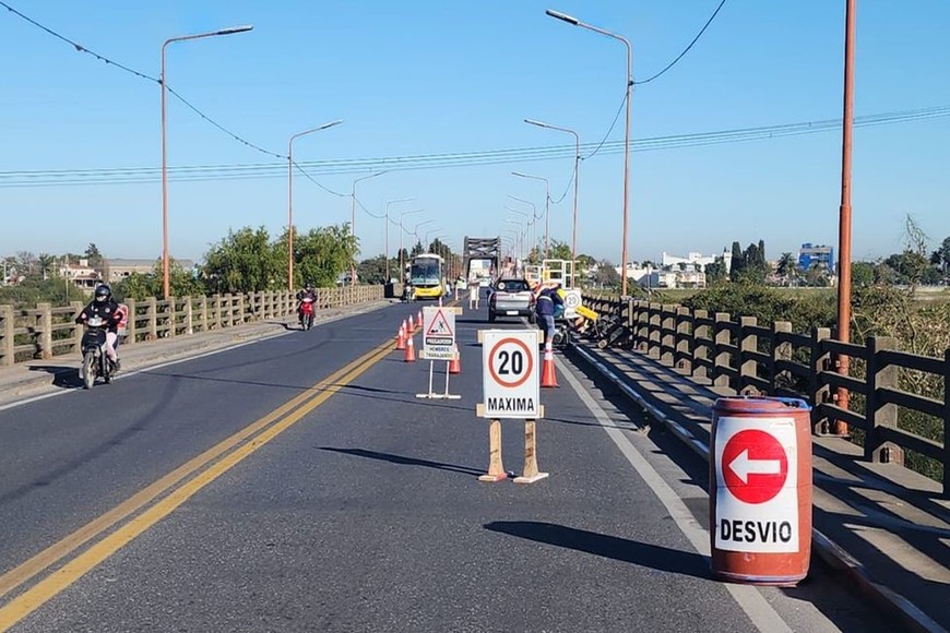 "Si el avance de los trabajos lo permiten se levantará la restricción antes de las 18", destacaron desde el organismo. Foto: Gentileza Vialidad Nacional