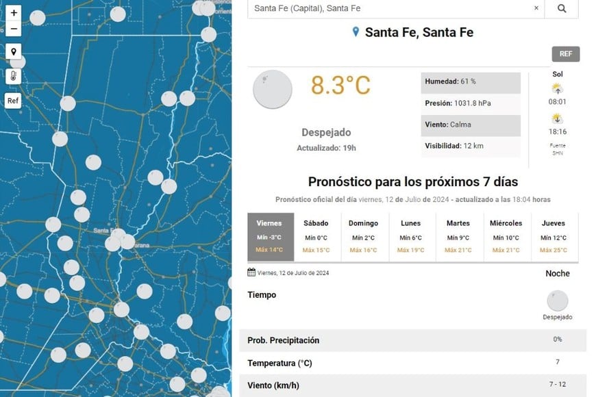 clima santa fe