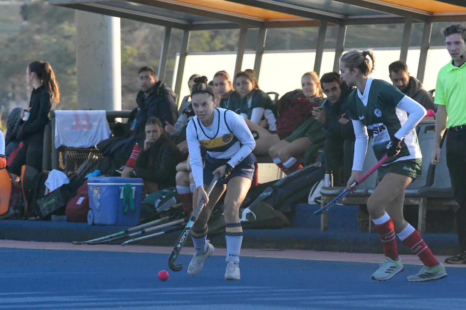 Este sábado se jugaron partidos por cuartos y semifinal del torneo de hockey femenino por la Copa Santa Fe