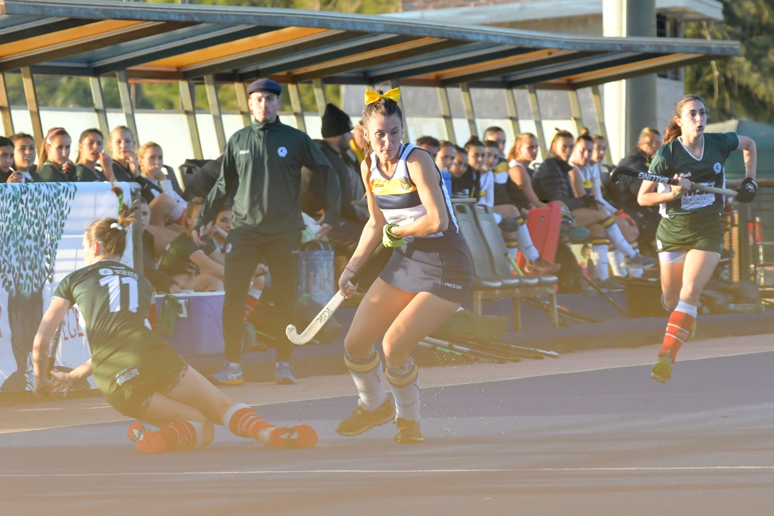 Este sábado se jugaron partidos por cuartos y semifinal del torneo de hockey femenino por la Copa Santa Fe