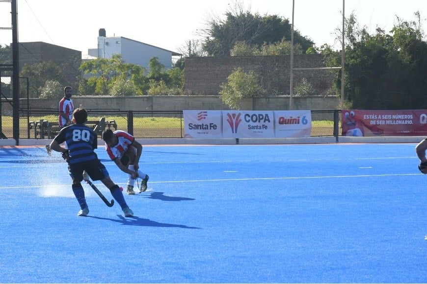 Hockey masculino en Copa Santa Fe. Foto: Mauricio Garín