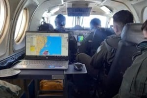 Operativo de búsqueda- Foto Armada Argentina