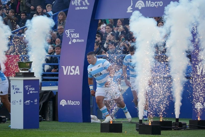 Gran triunfo de Los Pumas ante Francia. Créditos: Fernando Nicola