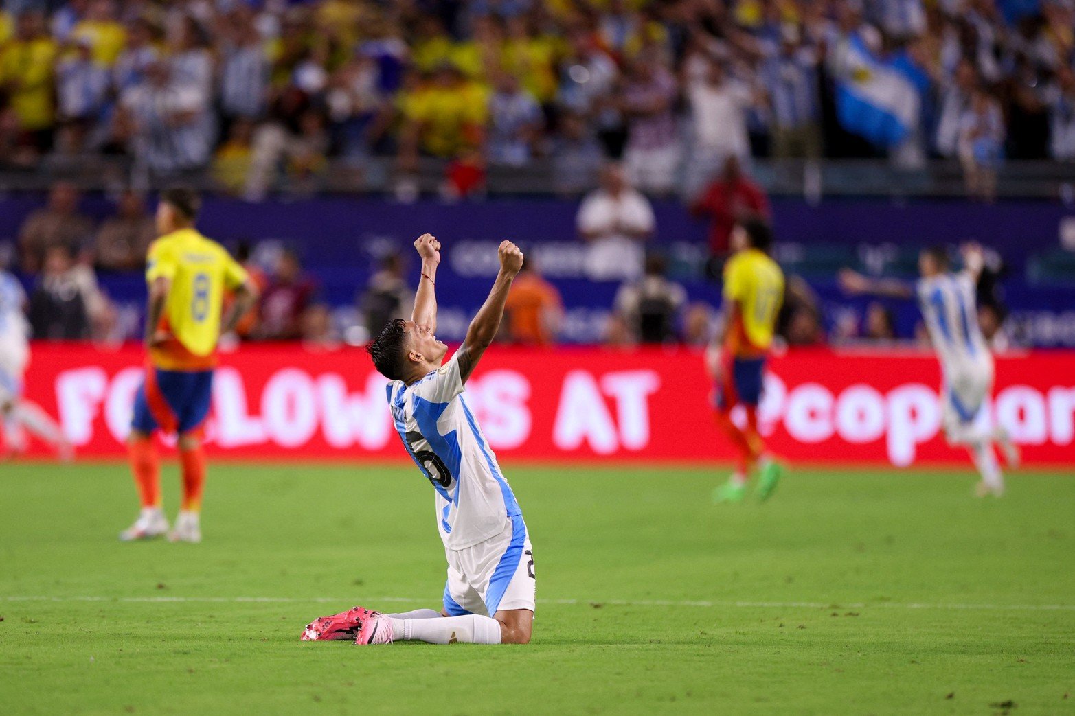 Las mejores imágenes que quedarán guardada en nuestra memoria de un momento histórico de la Selección Argentina de fútbol. 