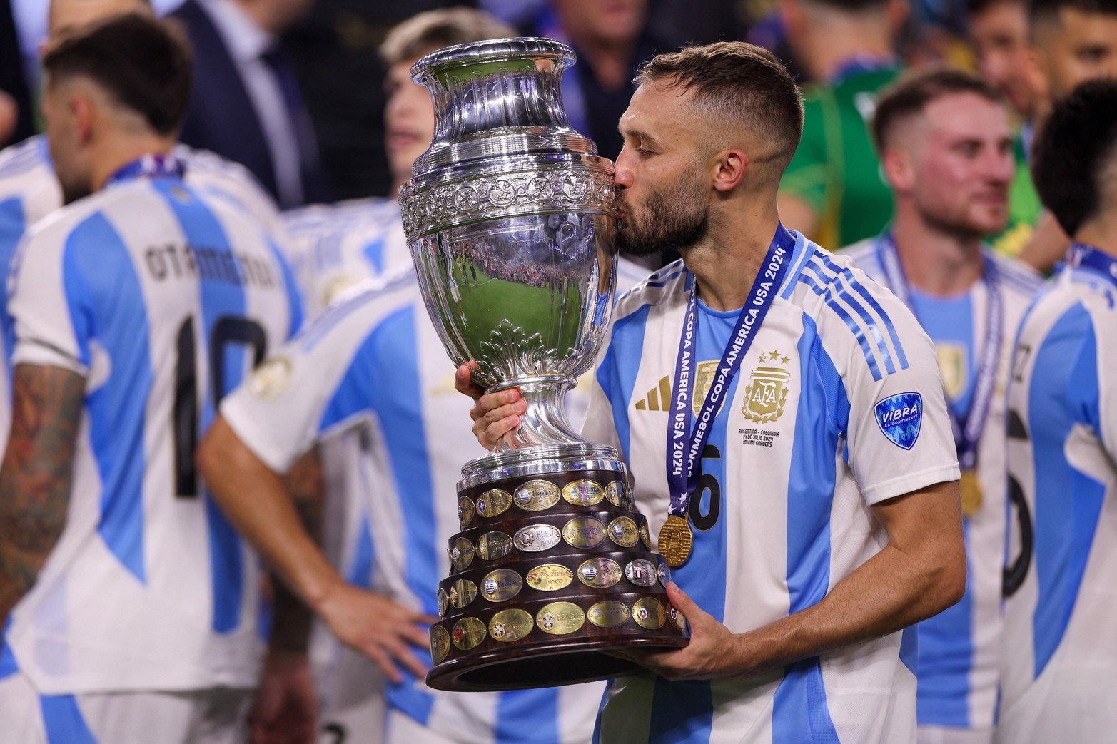 Las mejores imágenes que quedarán guardada en nuestra memoria de un momento histórico de la Selección Argentina de fútbol. 