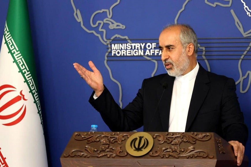 Nasser Kanaani, portavoz del Ministerio de Asuntos Exteriores de Irán.